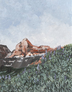 "Mount Timpanogos" Vertical Print